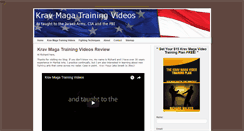 Desktop Screenshot of kravmagatrainingvideos.org